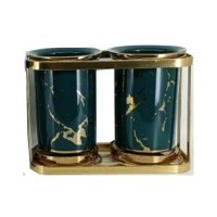 Cutlery Spoon Holder with Metal Stand 2Pcs Set